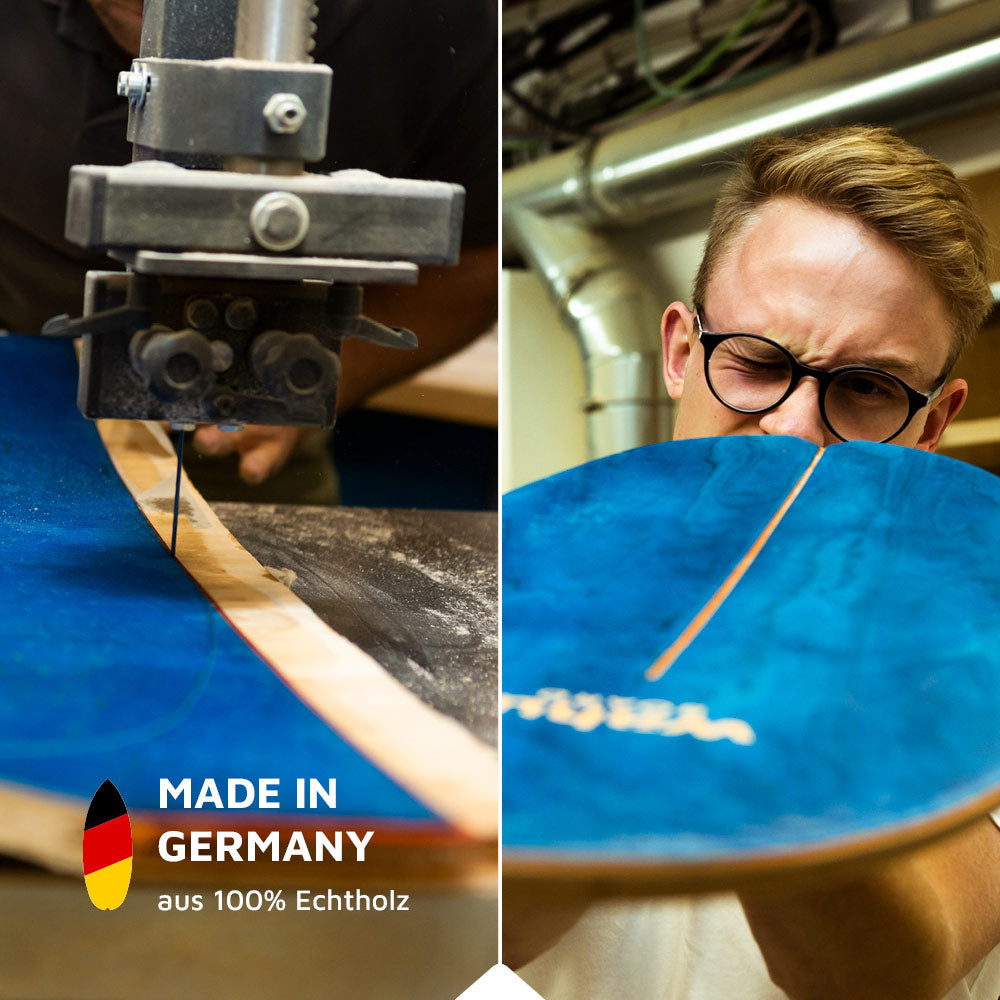 Die wahu Balanceboards sind Made in Germany aus 100% Echtholz